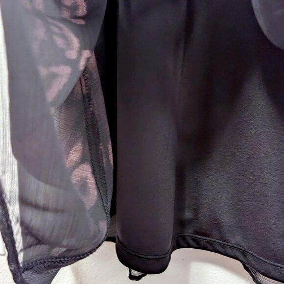 DKNY Womens 3/4 Sleeve Midi Dress with Removable Belt, DKNY Cocktail Dress - Picture 9 of 9